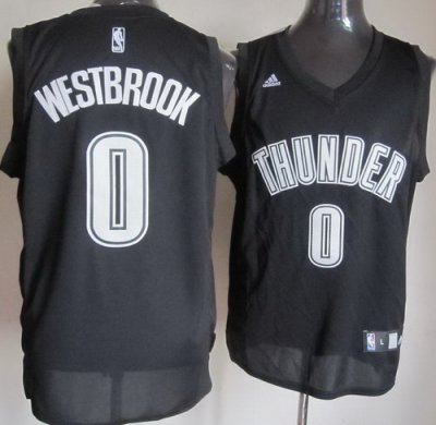 nba oklahoma city thunder #0 westbrook black(2013 new)