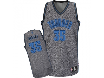 nba oklahoma city thunder #35 durant grey(static fashion swingman)