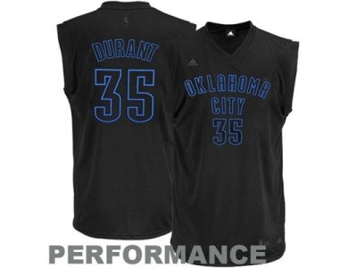 nba oklahoma city thunder #35 durant black(blue number)