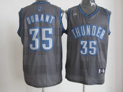 nba oklahoma city thunder #35 durant black-grey(2012)