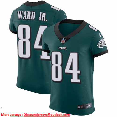 Nike Eagles #84 Greg Ward Jr. Green Team Color Men's Stitched NFL Vapor Untouchable Elite Jersey