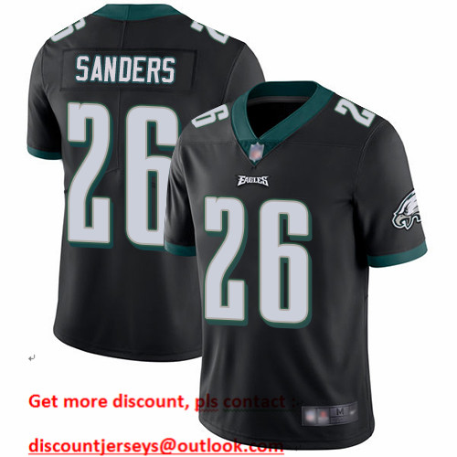 Eagles #26 Miles Sanders Black Alternate Men's Stitched Football Vapor Untouchable Limited Jersey Eagles #26 Miles Sanders Black Alternate Men's Stitched Football Vapor Untouchable Limited Jersey