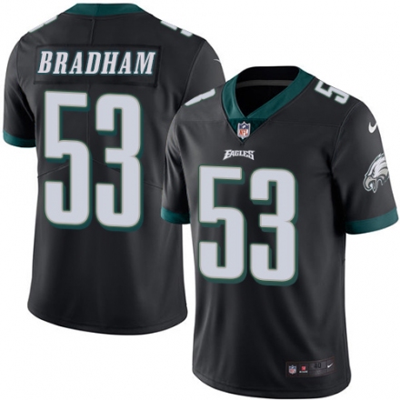 Nike Eagles #53 Nigel Bradham Black Vapor Untouchable Player Limited Jersey Nike Eagles #53 Nigel Bradham Black Vapor Untouchable Player Limited Jersey