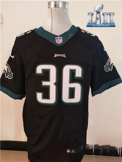 NEW Philadelphia Eagles #36 Jay Ajayi Black Super Bowl LII Alternate NFL New Elite Jersey NEW Philadelphia Eagles #36 Jay Ajayi Black Super Bowl LII Alternate NFL New Elite Jersey