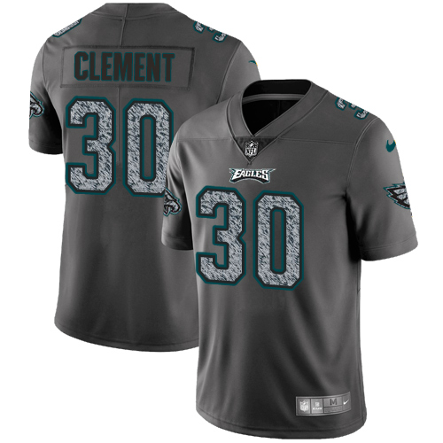 Nike Eagles #30 Corey Clement Gray Static Men's Stitched NFL Vapor Untouchable Limited Jersey Nike Eagles #30 Corey Clement Gray Static Men's Stitched NFL Vapor Untouchable Limited Jersey