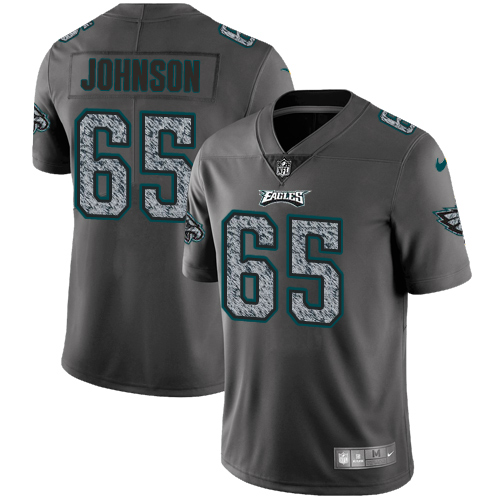 Nike Eagles #65 Lane Johnson Gray Static Men's Stitched NFL Vapor Untouchable Limited Jersey Nike Eagles #65 Lane Johnson Gray Static Men's Stitched NFL Vapor Untouchable Limited Jersey