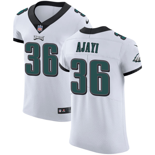 Nike Eagles #36 Jay Ajayi White Men's Stitched NFL Vapor Untouchable Elite Jersey Nike Eagles #36 Jay Ajayi White Men's Stitched NFL Vapor Untouchable Elite Jersey