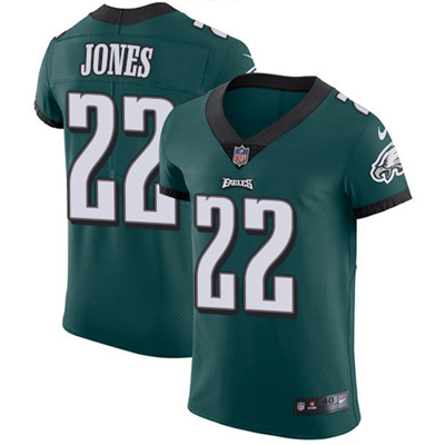 Nike Eagles #22 Sidney Jones Midnight Green Team Color Men's Stitched NFL Vapor Untouchable Elite Jersey Nike Eagles #22 Sidney Jones Midnight Green Team Color Men's Stitched NFL Vapor Untouchable Elite Jersey