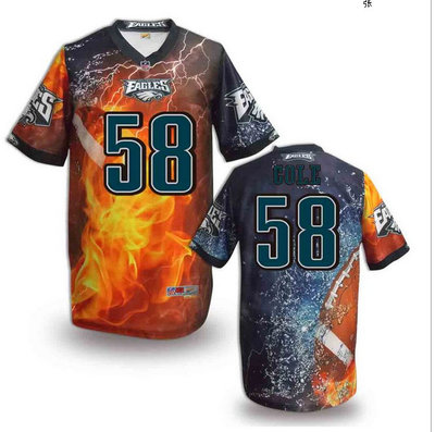 Philadelphia Eagles#58 Cole Valuable elite jeryseys (5)