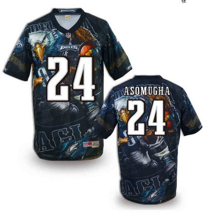 Philadelphia Eagles#24 Asomugha Valuable elite jeryseys