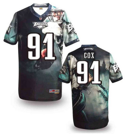 Philadelphia Eagles#91 Cox Valuable elite jeryseys (3)