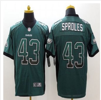 Nike Philadelphia Eagles #43 Darren Sproles Midnight Green Team Color Men's Stitched NFL Elite Drift Fashion Jersey Nike Philadelphia Eagles #43 Darren Sproles Midnight Green Team Color Men's Stitched NFL Elite Drift Fashion Jersey