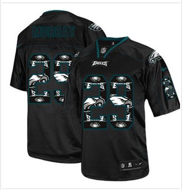 New Philadelphia Eagles #29 DeMarco Murray New Lights Out Black Men's Stitched NFL Elite jersey