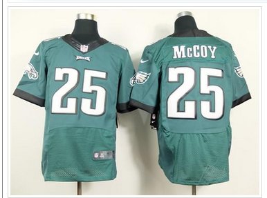 NEW Philadelphia Eagles #25 LeSean McCoy Midnight Green Team Color NFL New Elite Jersey