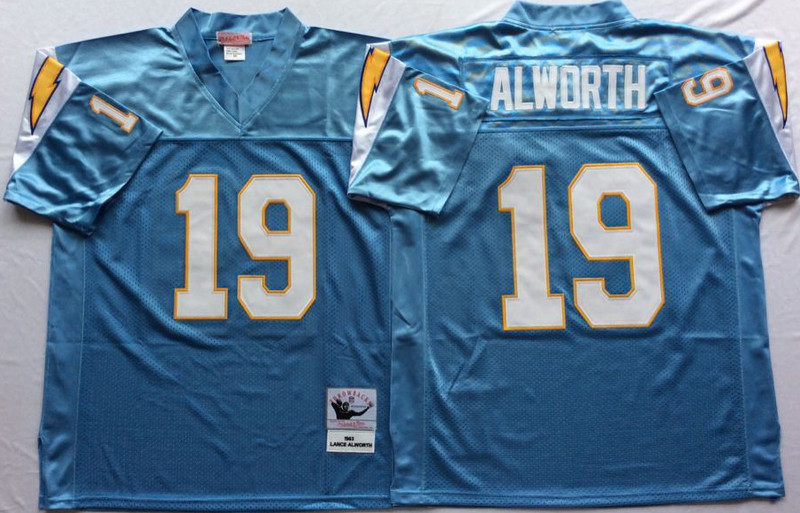 Mitchell And Ness 1994 Chargers #19 Lance Alworth Blue Throwback Stitched NFL Jersey Mitchell And Ness 1994 Chargers #19 Lance Alworth Blue Throwback Stitched NFL Jersey