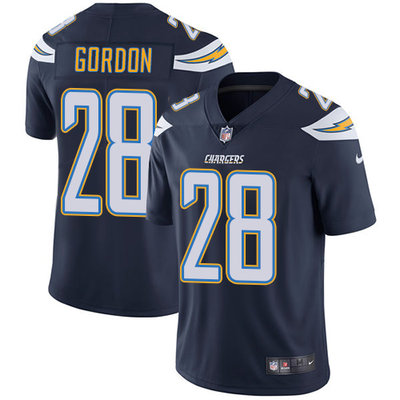 Nike Chargers #28 Melvin Gordon Navy Blue Team Color Men's Stitched NFL Vapor Untouchable Limited Jersey Nike Chargers #28 Melvin Gordon Navy Blue Team Color Men's Stitched NFL Vapor Untouchable Limited Jersey