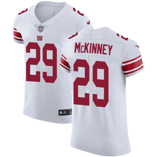 Nike Giants #29 Xavier McKinney White Men's Stitched NFL New Elite Jersey Nike Giants #29 Xavier McKinney White Men's Stitched NFL New Elite Jersey