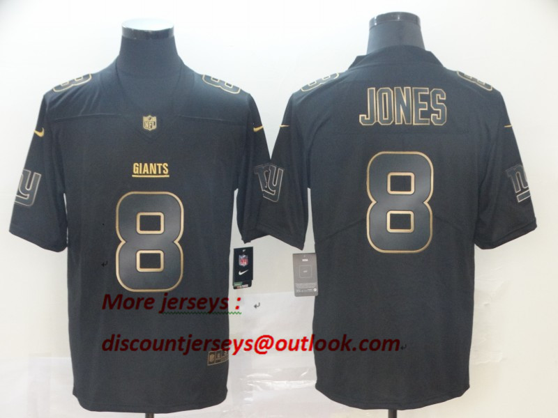 Giants 8 Daniel Jones Black Gold Vapor Untouchable Limited Jersey Giants 8 Daniel Jones Black Gold Vapor Untouchable Limited Jersey