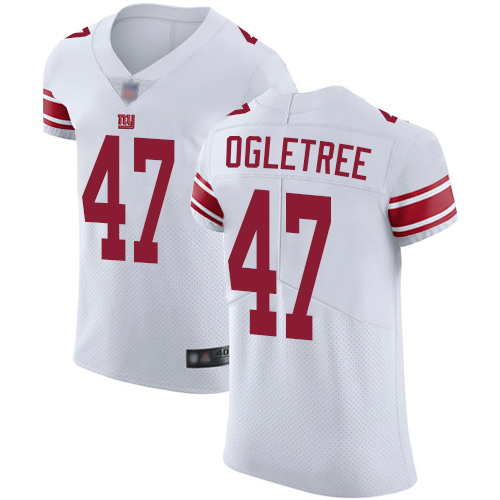Giants #47 Alec Ogletree White Men's Stitched Football Vapor Untouchable Elite Jersey Giants #47 Alec Ogletree White Men's Stitched Football Vapor Untouchable Elite Jersey