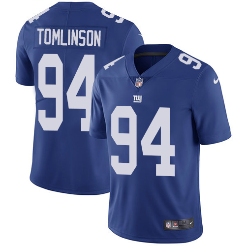 Nike Giants #94 Dalvin Tomlinson Royal Blue Team Color Men's Stitched NFL Vapor Untouchable Limited Jersey Nike Giants #94 Dalvin Tomlinson Royal Blue Team Color Men's Stitched NFL Vapor Untouchable Limited Jersey