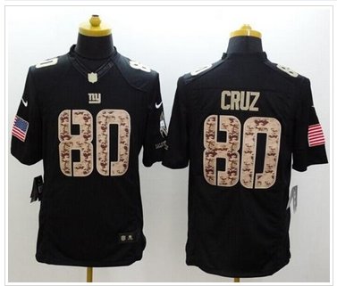 New New York Giants #80 Victor Cruz Black NFL Limited Salute to Service jersey New New York Giants #80 Victor Cruz Black NFL Limited Salute to Service jersey