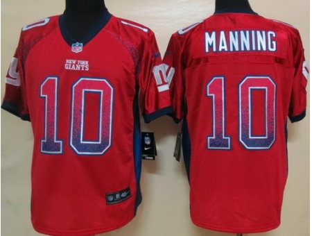 NEW New York Giants 10 Eli Manning Red Drift Fashion Elite NFL Jerseys NEW New York Giants 10 Eli Manning Red Drift Fashion Elite NFL Jerseys