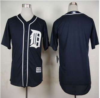 Detroit Tigers Blank Navy Blue Cool Base Stitched Baseball Jersey Detroit Tigers Blank Navy Blue Cool Base Stitched Baseball Jersey