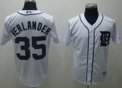Detroit Tigers 35 Justin Verlander White Jerseys Detroit Tigers 35 Justin Verlander White Jerseys