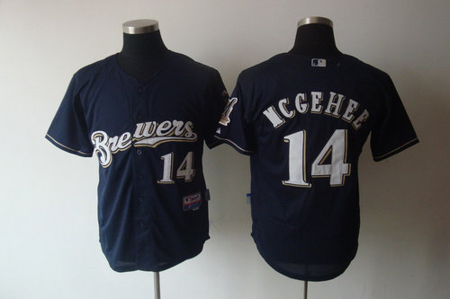 Milwaukee Brewers 14# mcgehee blue Milwaukee Brewers 14# mcgehee blue