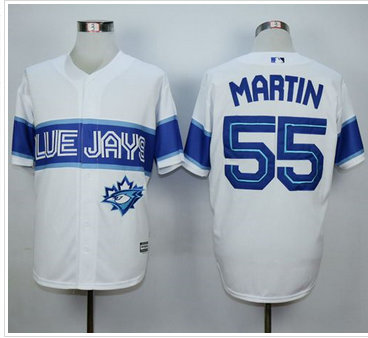 Toronto Blue Jays #55 Russell Martin White Exclusive New Cool Base Stitched MLB Jersey Toronto Blue Jays #55 Russell Martin White Exclusive New Cool Base Stitched MLB Jersey