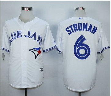 Toronto Blue Jays #6 Marcus Stroman White New Cool Base Stitched MLB Jersey Toronto Blue Jays #6 Marcus Stroman White New Cool Base Stitched MLB Jersey