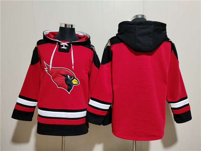 Men's Arizona Cardinals Blank Red Ageless Must-Have Lace-Up Pullover Hoodie Men's Arizona Cardinals Blank Red Ageless Must-Have Lace-Up Pullover Hoodie