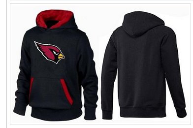 Arizona Cardinals Logo Pullover Hoodie Black & Red Arizona Cardinals Logo Pullover Hoodie Black & Red