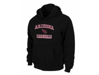 Arizona Cardinals Heart & Soul Pullover Hoodie Black