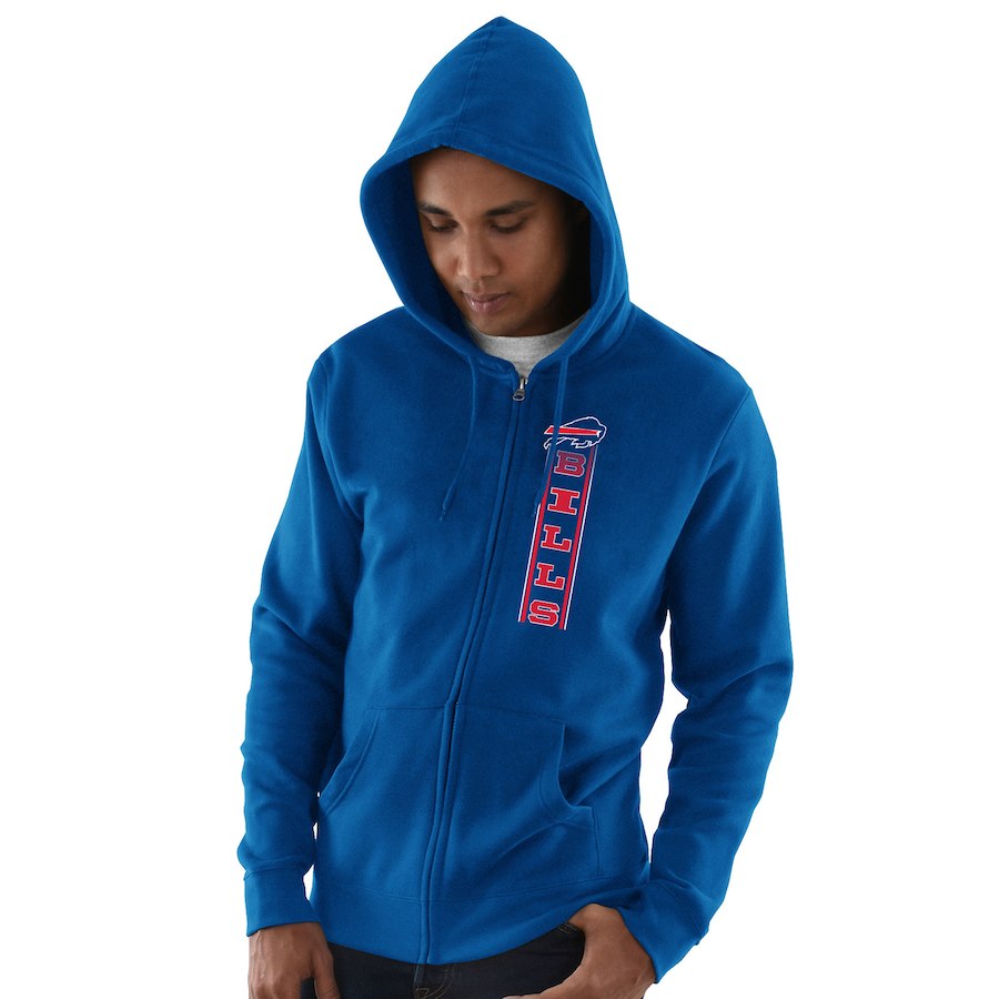 Buffalo Bills Hook And Ladder Full Zip Hoodie Royal Buffalo Bills Hook And Ladder Full Zip Hoodie Royal