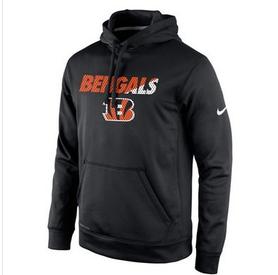 Cincinnati Bengals Nike Kick Off Staff Performance Pullover Hoodie Black