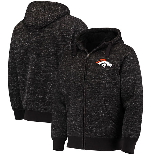 Denver Broncos G III Sports By Carl Banks Discovery Sherpa Full Zip Jacket Heathered Black Denver Broncos G III Sports By Carl Banks Discovery Sherpa Full Zip Jacket Heathered Black