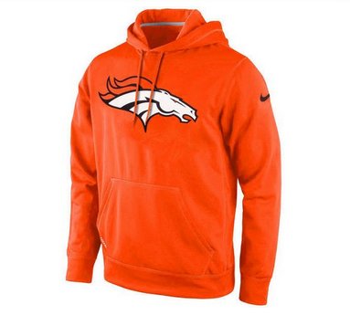 Men's Denver Broncos Nike Orange KO Logo Essential Hoodie Men's Denver Broncos Nike Orange KO Logo Essential Hoodie