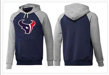 Houston Texans Logo Pullover Hoodie Dark Blue & Grey Houston Texans Logo Pullover Hoodie Dark Blue & Grey