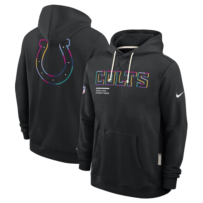Men's Indianapolis Colts Black 2025 Crucial Catch Club Pullover Hoodie Men's Indianapolis Colts Black 2025 Crucial Catch Club Pullover Hoodie