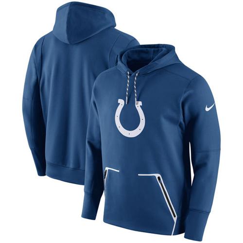 Men's Indianapolis Colts Nike Royal Champ Drive Vapor Speed Performance Pullover Hoodie Men's Indianapolis Colts Nike Royal Champ Drive Vapor Speed Performance Pullover Hoodie
