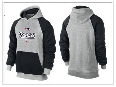New England Patriots Critical Victory Pullover Hoodie Grey & Blue New England Patriots Critical Victory Pullover Hoodie Grey & Blue