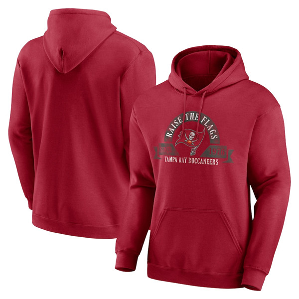 Men's Tampa Bay Buccaneers Red Pullover Hoodies Men's Tampa Bay Buccaneers Red Pullover Hoodies