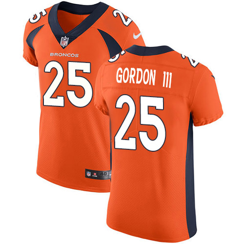 Nike Broncos #25 Melvin Gordon III Orange Team Color Men's Stitched NFL Vapor Untouchable Elite Jersey Nike Broncos #25 Melvin Gordon III Orange Team Color Men's Stitched NFL Vapor Untouchable Elite Jersey