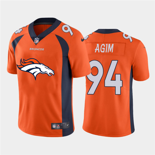 Nike Broncos 94 McTelvin Agim Orange Team Big Logo Vapor Untouchable Limited Jersey Nike Broncos 94 McTelvin Agim Orange Team Big Logo Vapor Untouchable Limited Jersey
