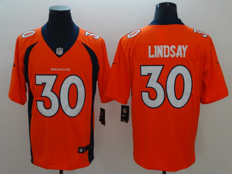 Nike Broncos 30 Phillip Lindsay Orange Vapor Untouchable Limited Jersey Nike Broncos 30 Phillip Lindsay Orange Vapor Untouchable Limited Jersey