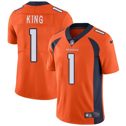 Nike Broncos 1 Marquette King Orange Vapor Untouchable Limited Jersey Nike Broncos 1 Marquette King Orange Vapor Untouchable Limited Jersey