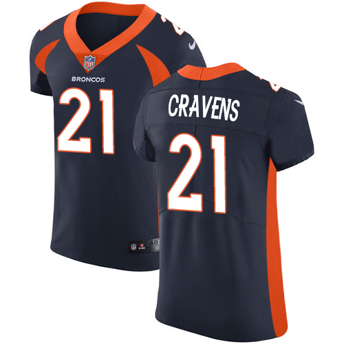 Nike Broncos #21 Su'a Cravens Navy Blue Alternate Men's Stitched NFL Vapor Untouchable Elite Jersey Nike Broncos #21 Su'a Cravens Navy Blue Alternate Men's Stitched NFL Vapor Untouchable Elite Jersey