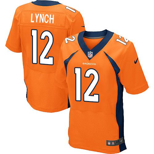 Nike Broncos #12 Paxton Lynch Orange Team Color Men's Stitched NFL New Elite Jersey Nike Broncos #12 Paxton Lynch Orange Team Color Men's Stitched NFL New Elite Jersey