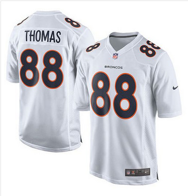 Nike Broncos #88 Demaryius Thomas White Men's Stitched NFL Game Event Jersey Nike Broncos #88 Demaryius Thomas White Men's Stitched NFL Game Event Jersey